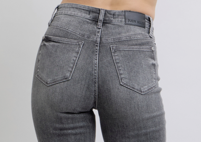 Washed Black Rhinestone Jeans-Judy Blue