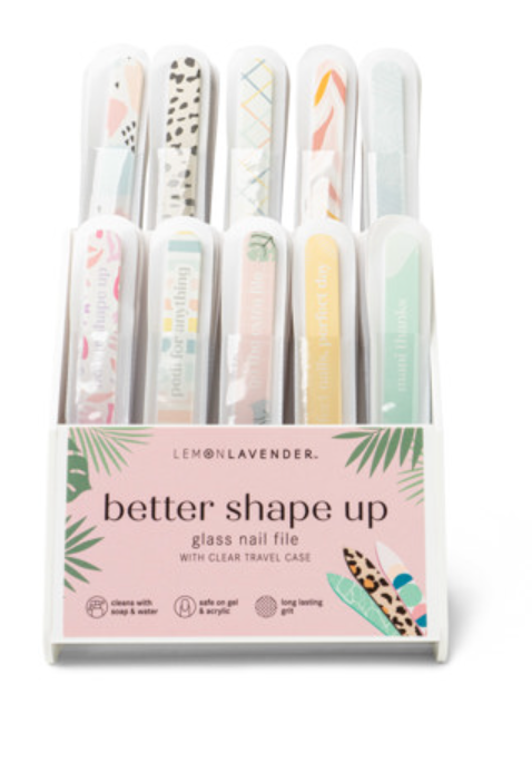 LL Better Shape Up Glass Nail File