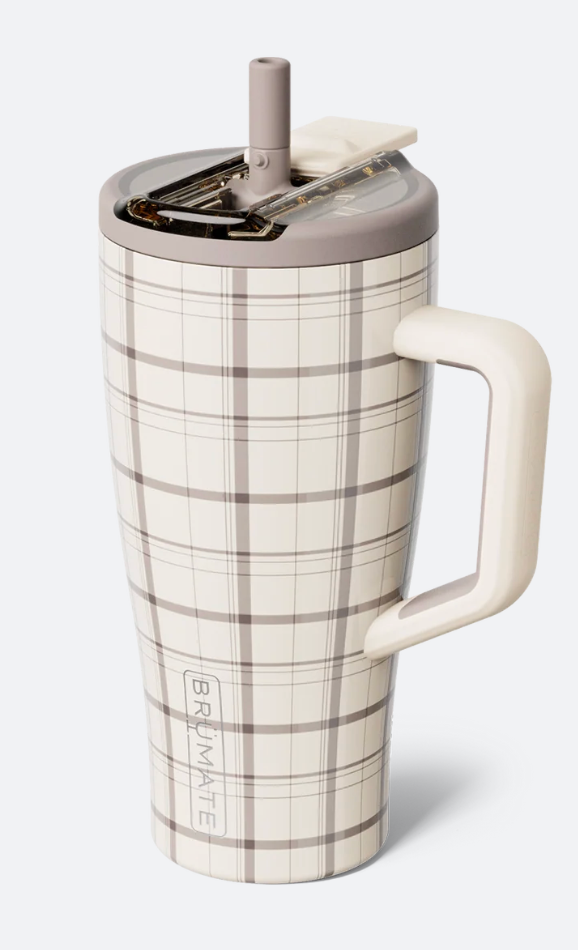Brumate Oxford Plaid Era Flip 30oz