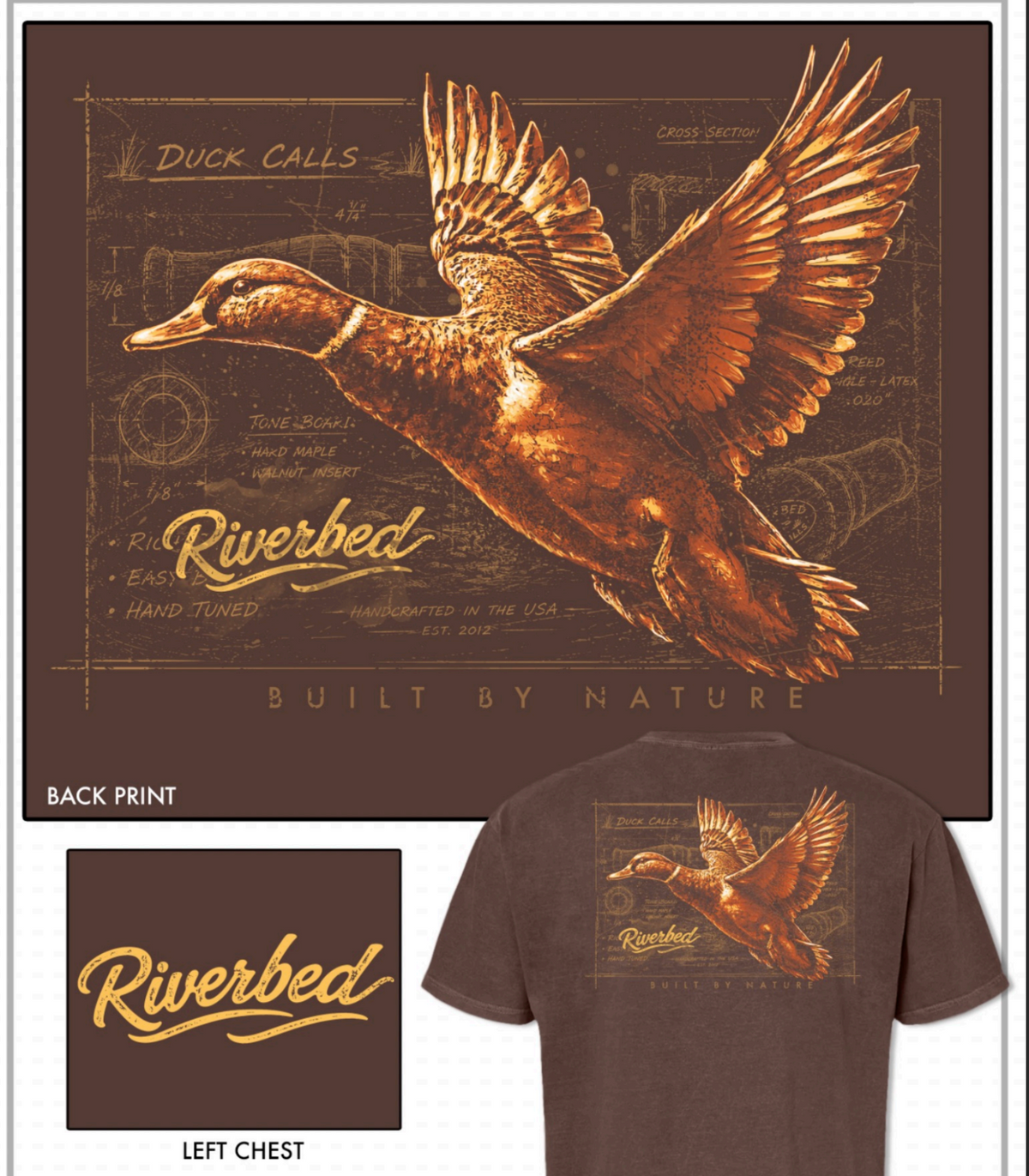 Fly Duck- Riverbed