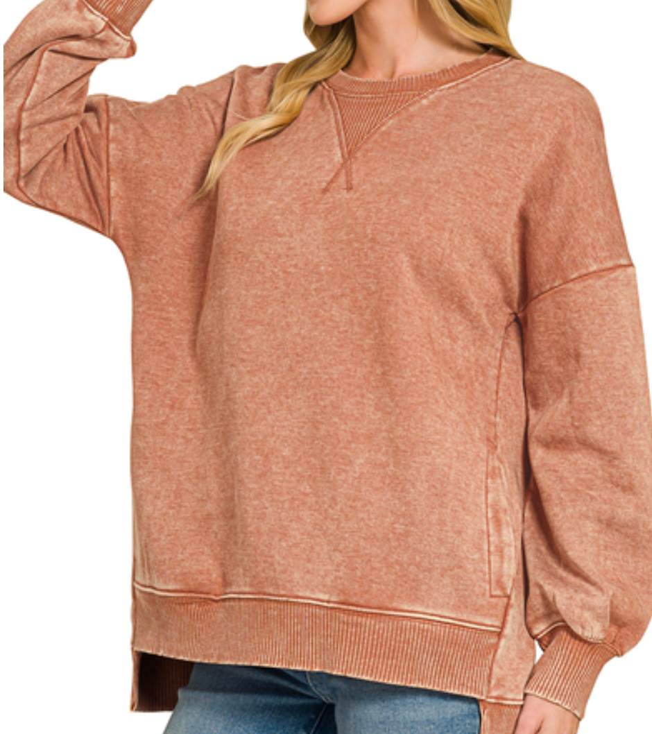 Fall Sweatshirt w/Pockets