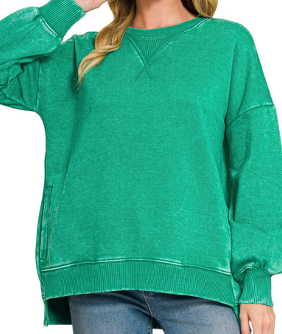 Fall Sweatshirt w/Pockets