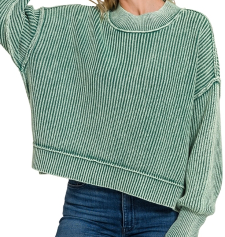 The Alex Cropped Sweater