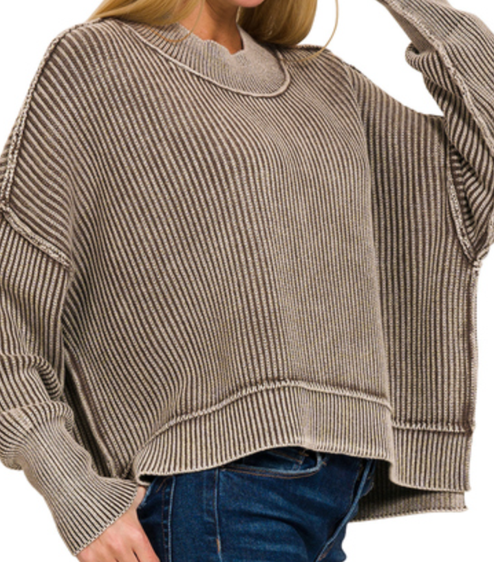 The Alex Cropped Sweater