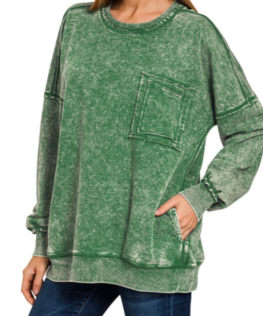 The Nicole Sweatshirt w/Pockets