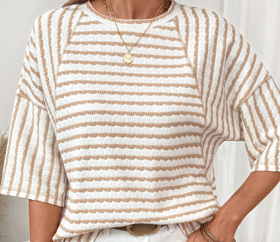 Textured Knit Top