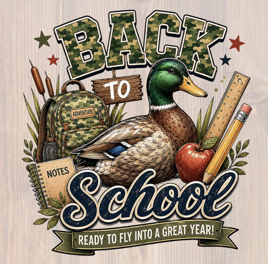 Back to School Mallard-Youth Tees