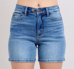 Judy Blue HW Dad Shorts