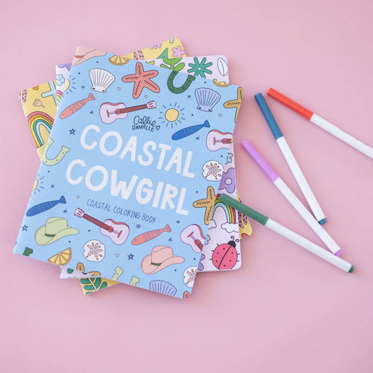 Coastal Cowgirl Coloring Book