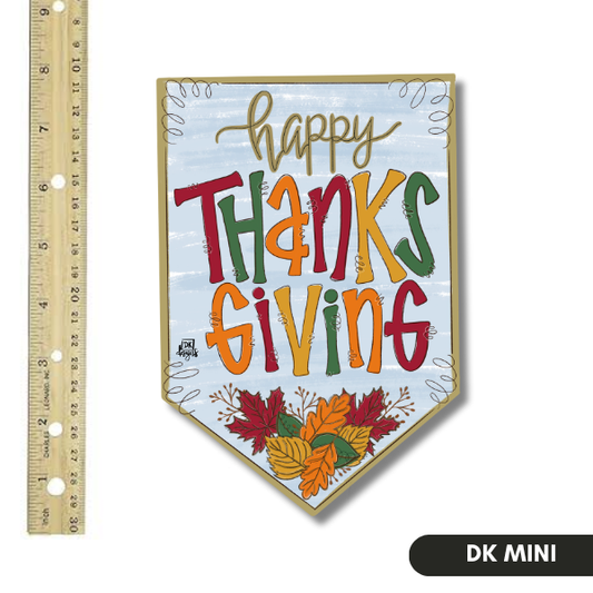 DK Designs Georgia - Happy Thanksgiving Mini