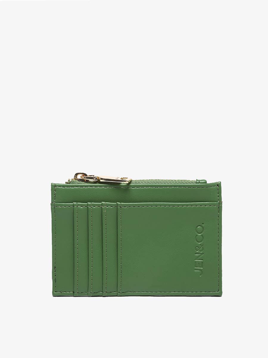Sia Zip Card Holder Wallet