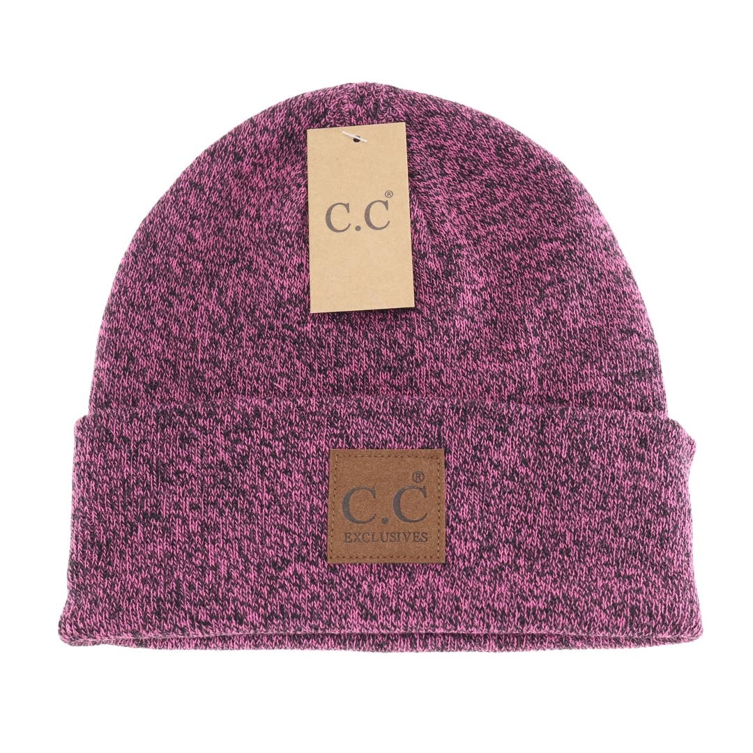 Classic C.C Beanie w/Oversized Logo