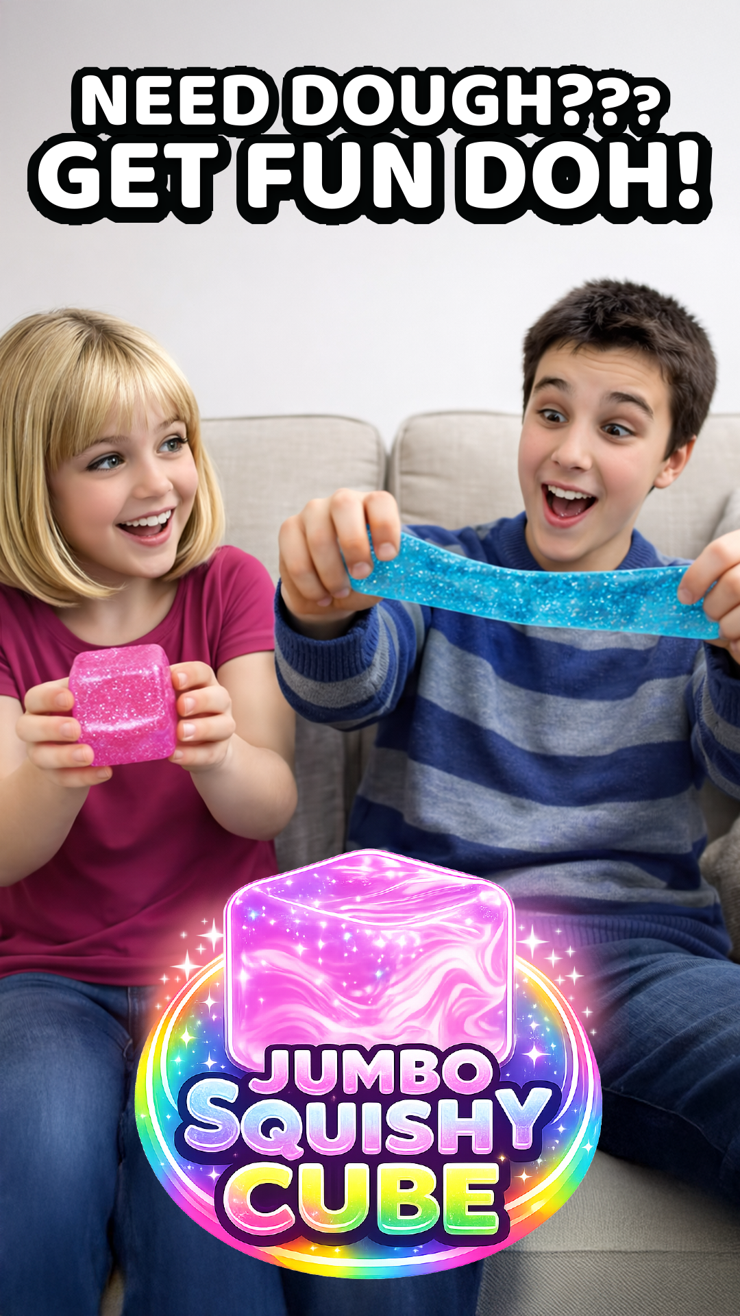 JUMBO Squishy Cube