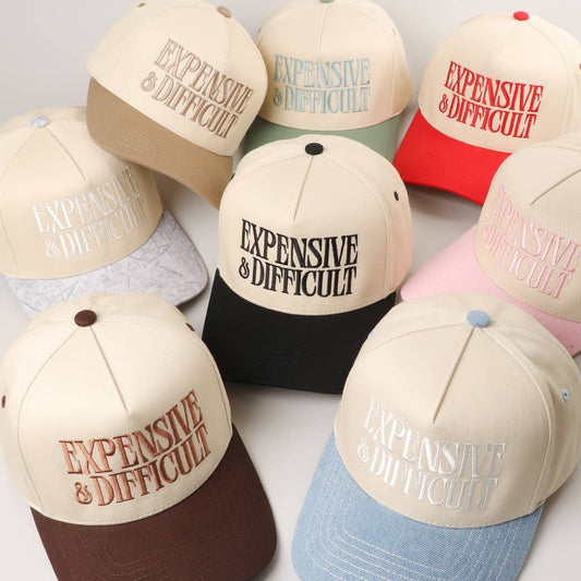 EXPENSIVE and DIFFICULT Trucker Hat