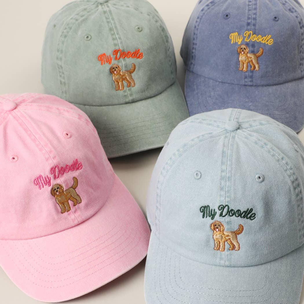 My Doodle Cap-Blue Mint