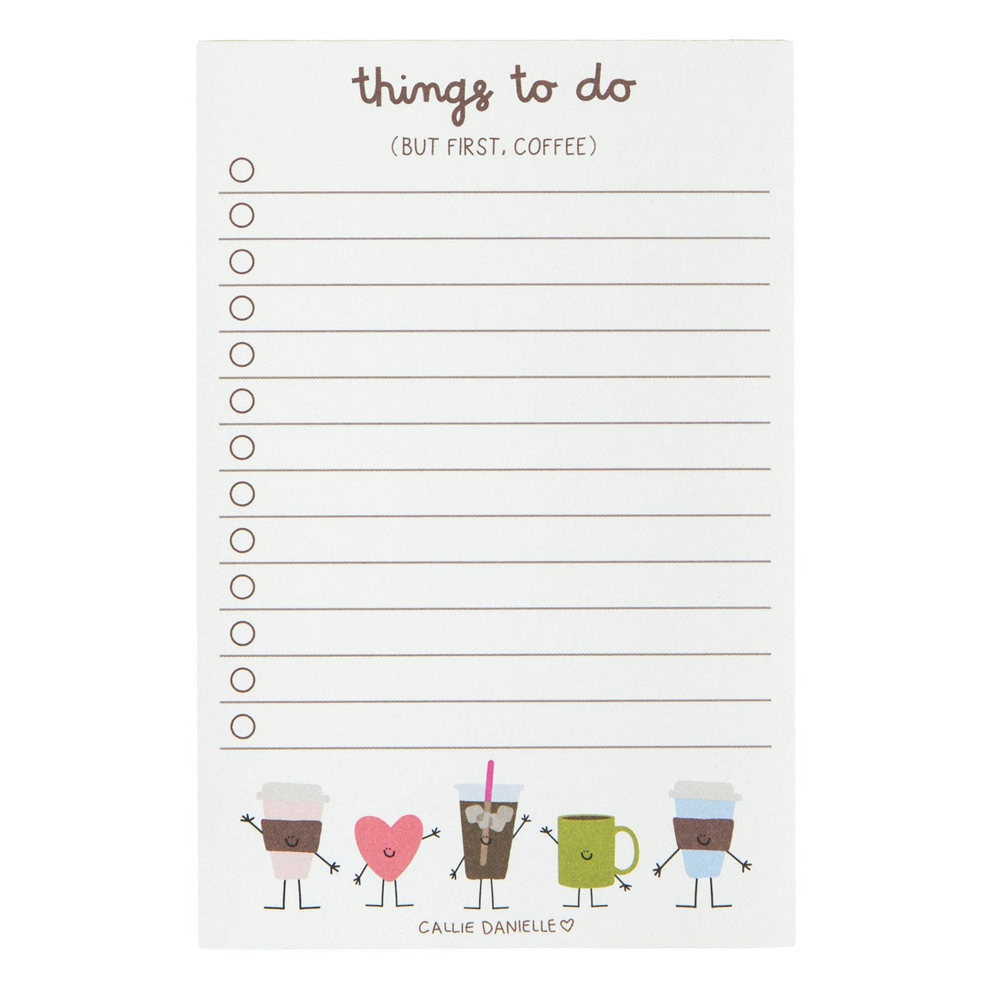 But First Coffee Notepad