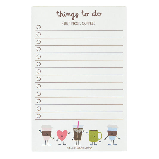 But First Coffee Notepad