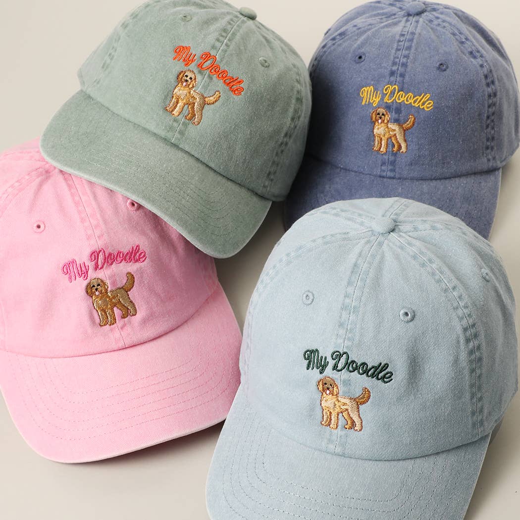 My Doodle Cap-Blue Mint