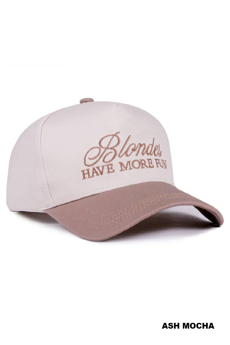 Blondes Have More Fun Hat