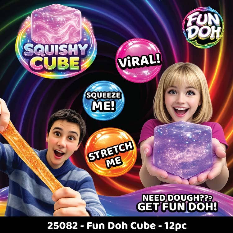 Fun Doh  Sparkle Cube