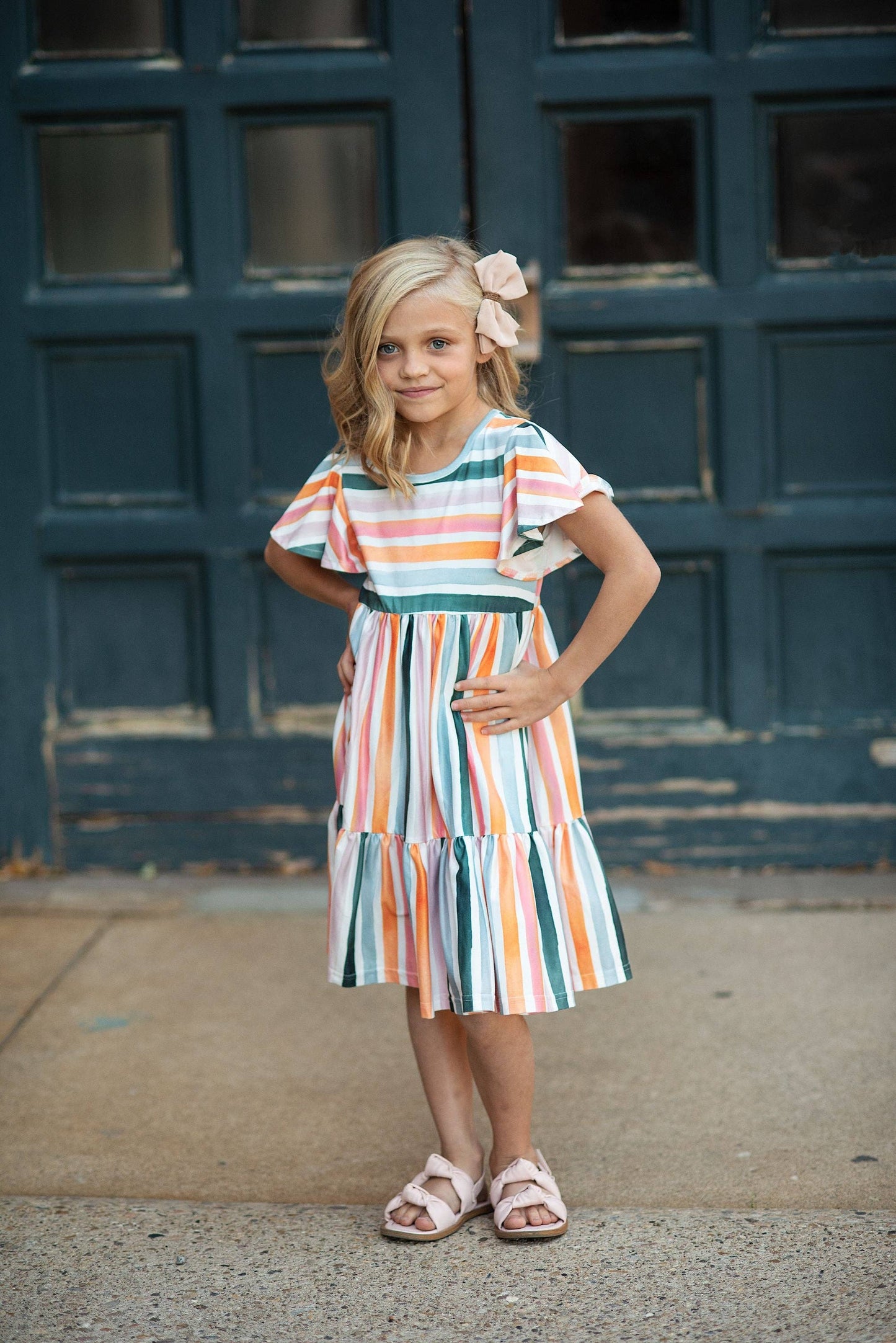 Boho Rainbow Dress