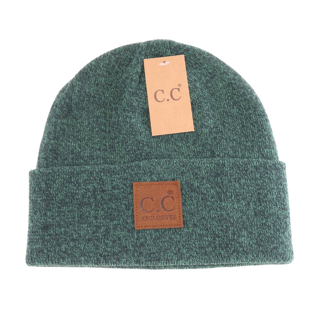 Classic C.C Beanie w/Oversized Logo