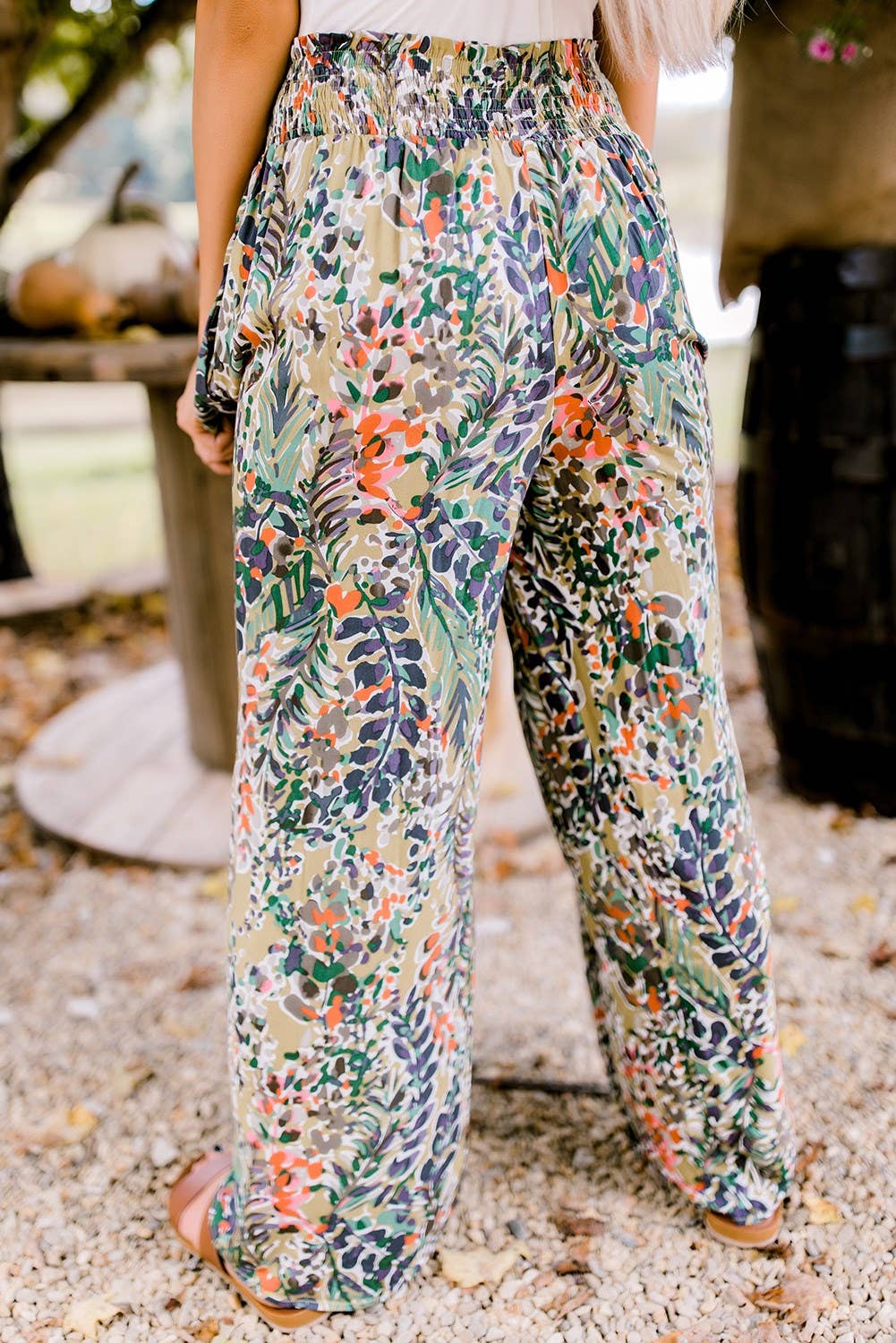 The Ava Floral Palazzo Pants