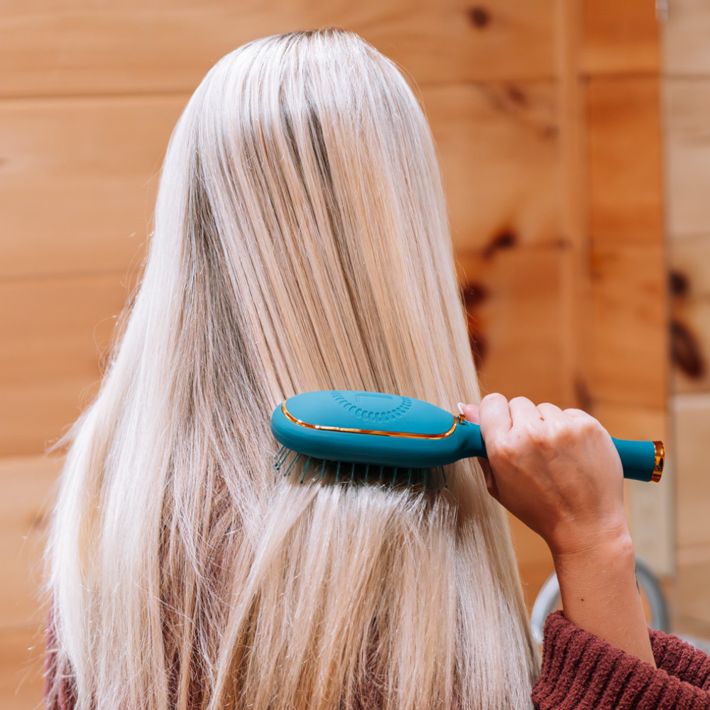 TELETIES - Detangler Medium Hair - Teal With It