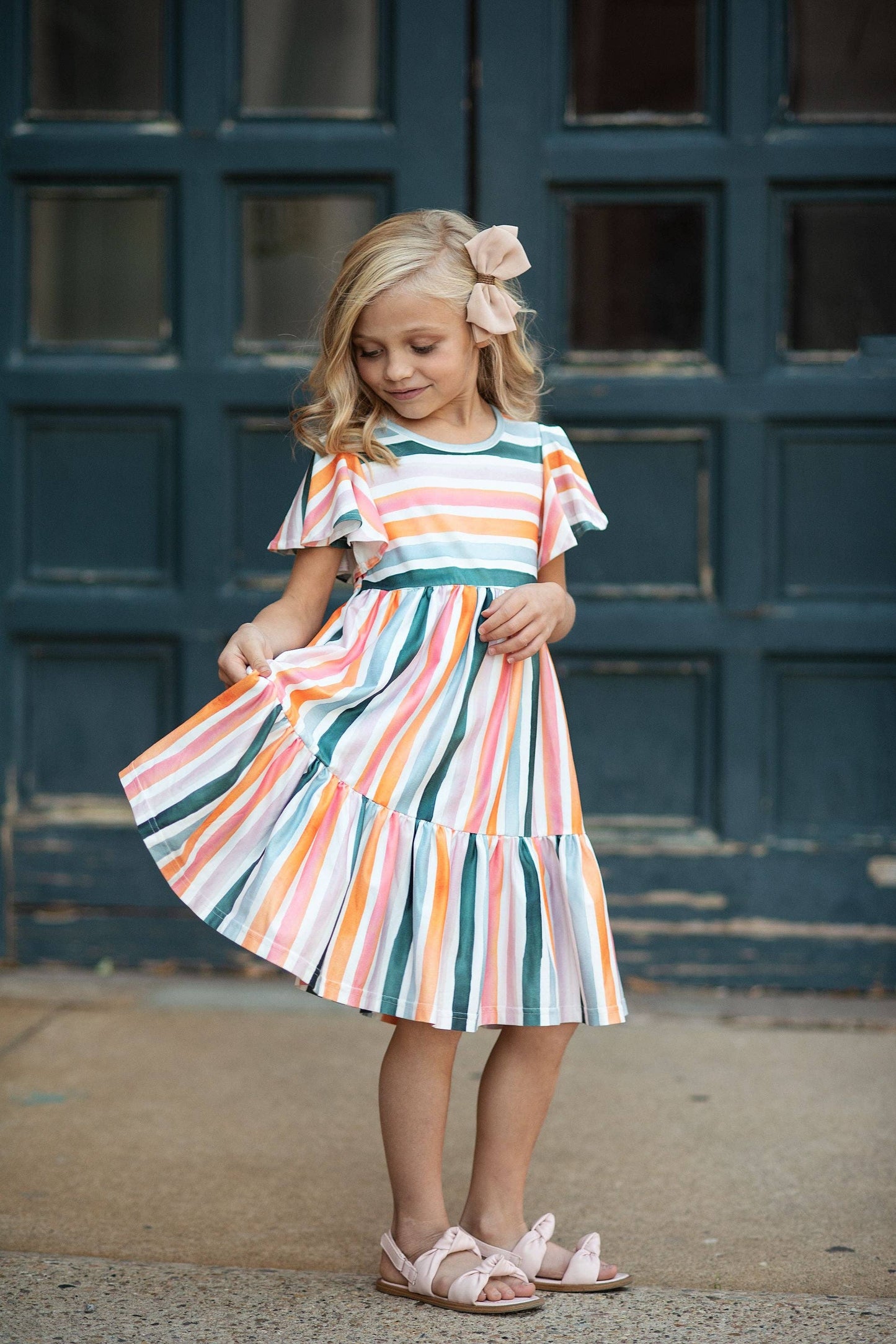 Boho Rainbow Dress
