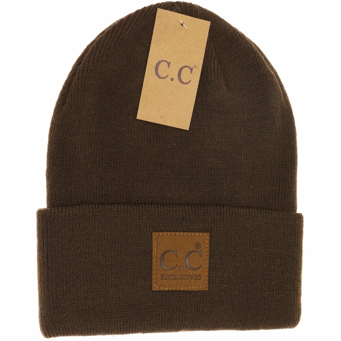 Classic C.C Beanie w/Oversized Logo