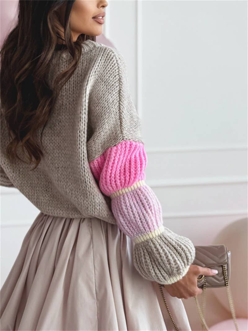 Valentine Colorblock Sweater