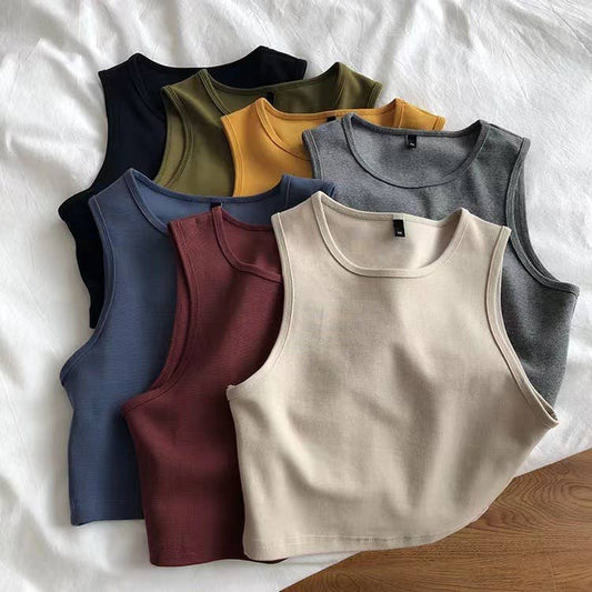 Sleeveless Crop Tank
