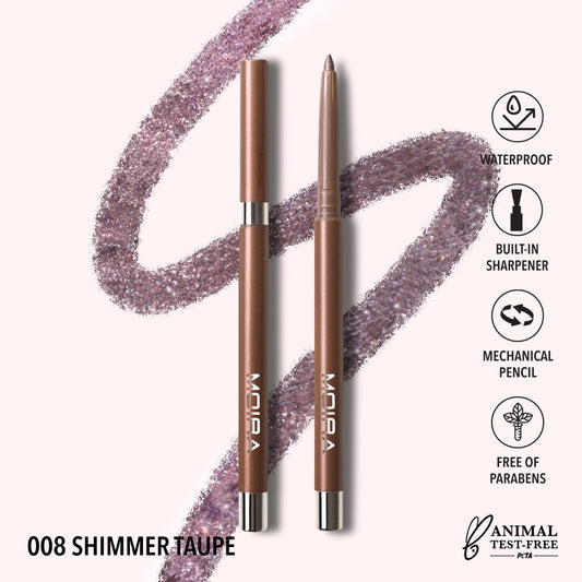 Moira Cosmetics - Statement Shimmer Liner (008, Shimmer Taupe)