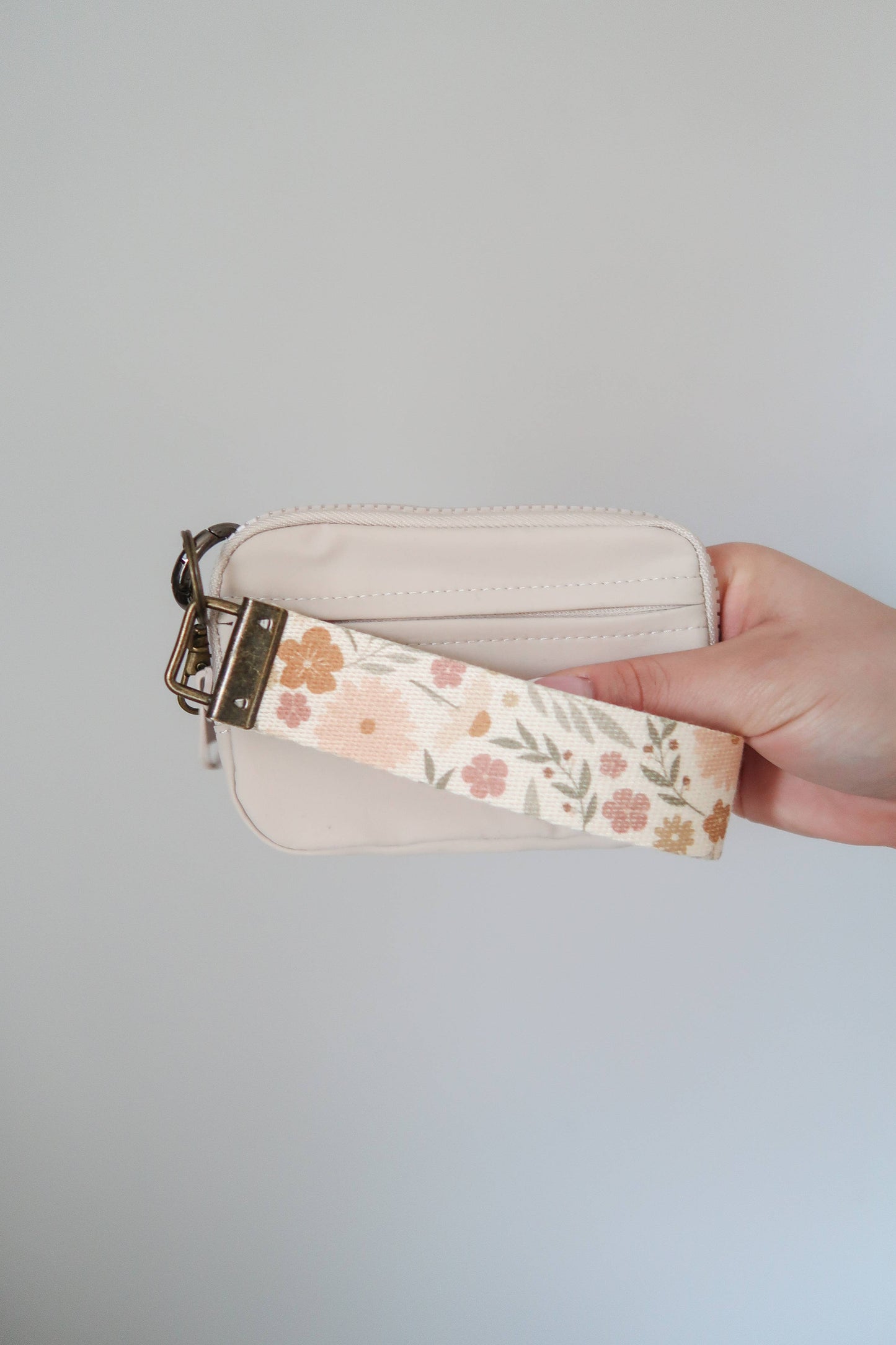 Canvas Wristlet Keychain