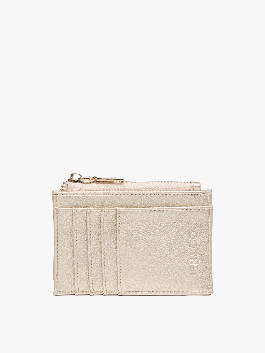 Sia Zip Card Holder Wallet