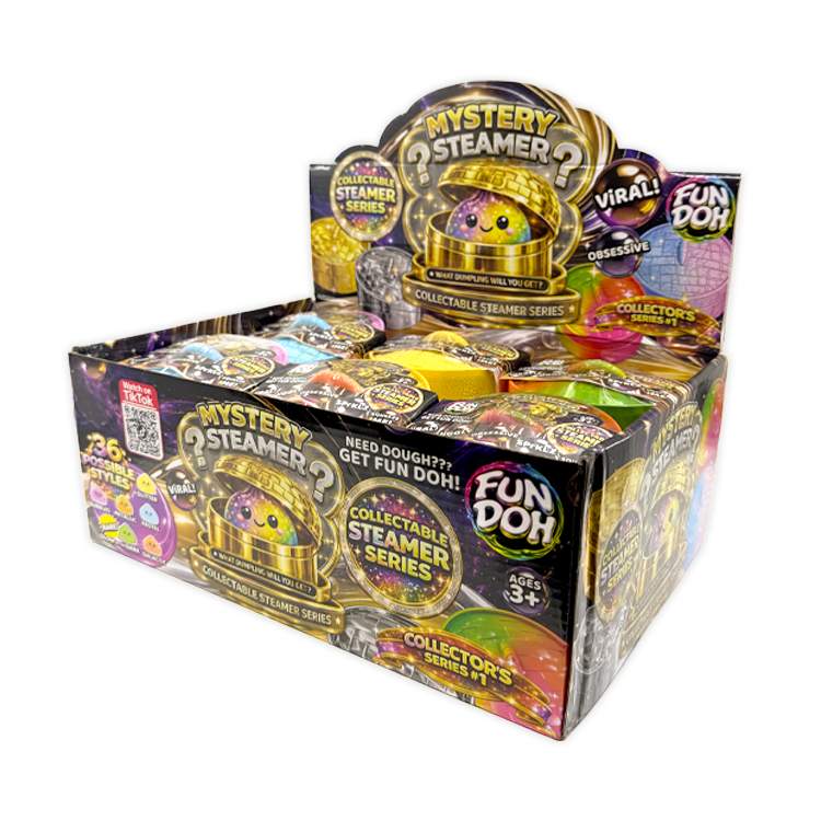 Novelty Brands - Fun Doh Mystery Dumpling Squishies - Ultra Rare Collection