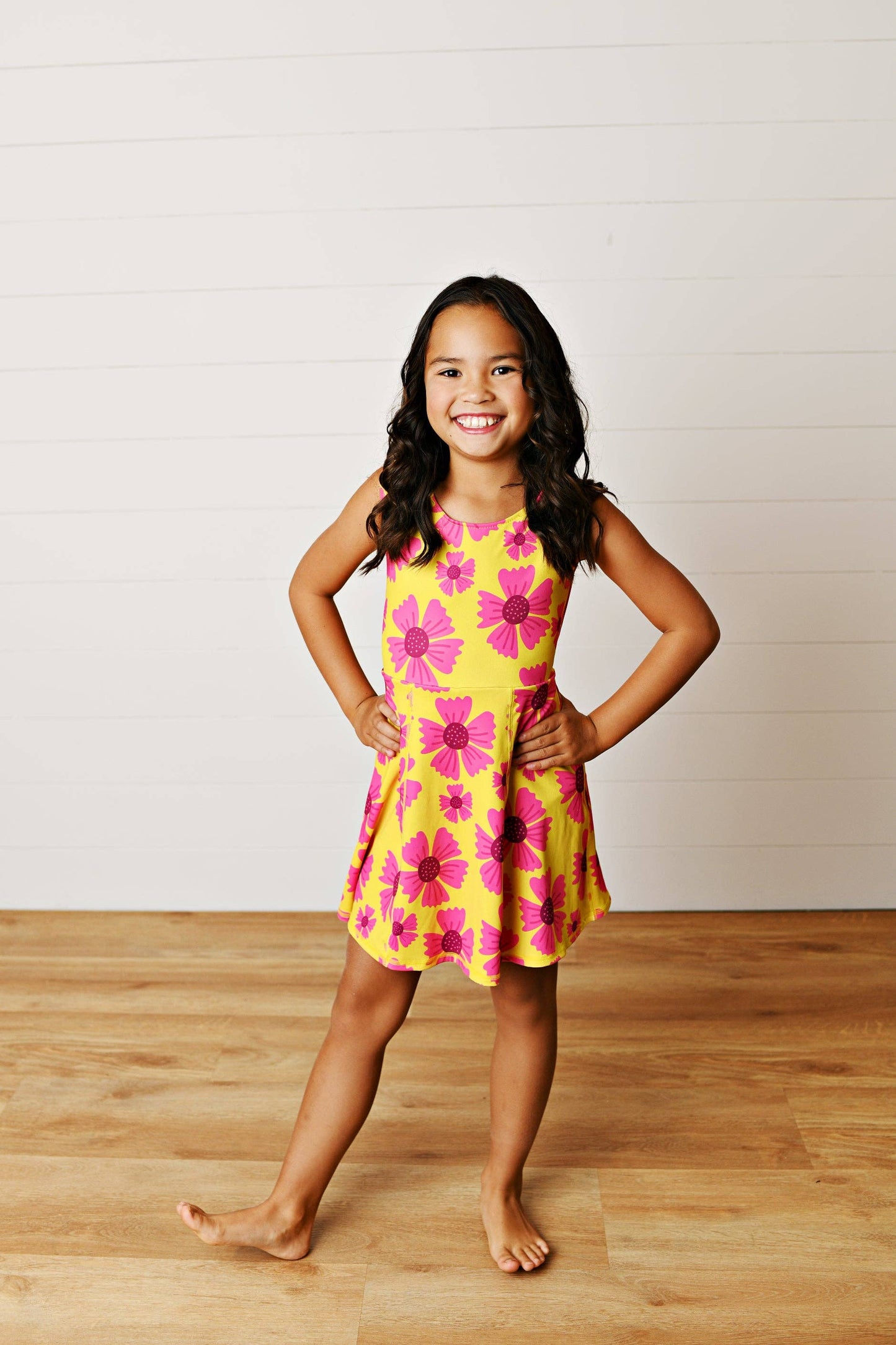 Hot Pink Athletic Dress