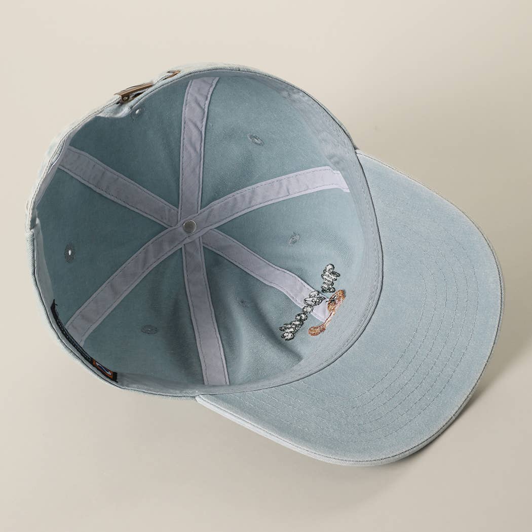 My Doodle Cap-Blue Mint