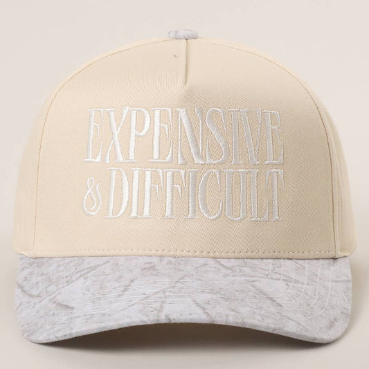 EXPENSIVE and DIFFICULT Trucker Hat