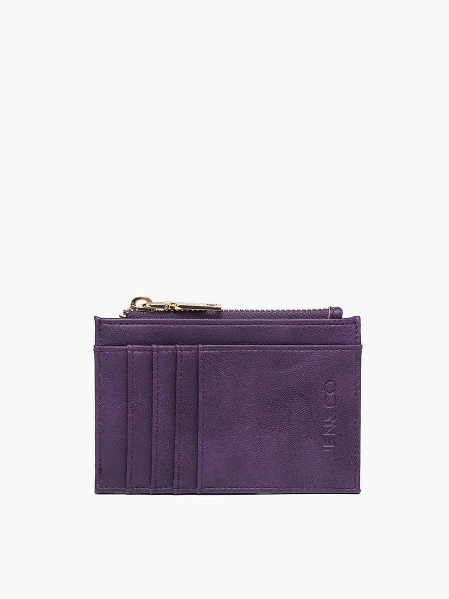 Sia Zip Card Holder Wallet