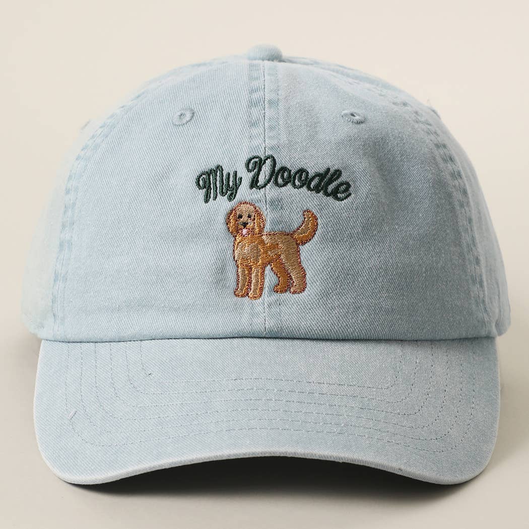 My Doodle Cap-Blue Mint
