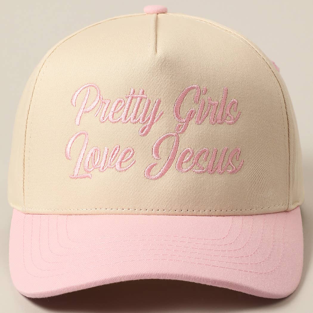 Pretty Girls Love Jesus Trucker Hat