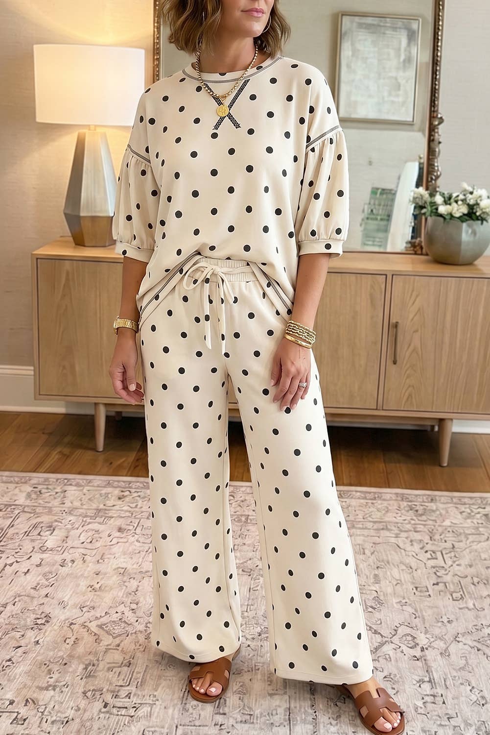 Polka Dot  2pc Set