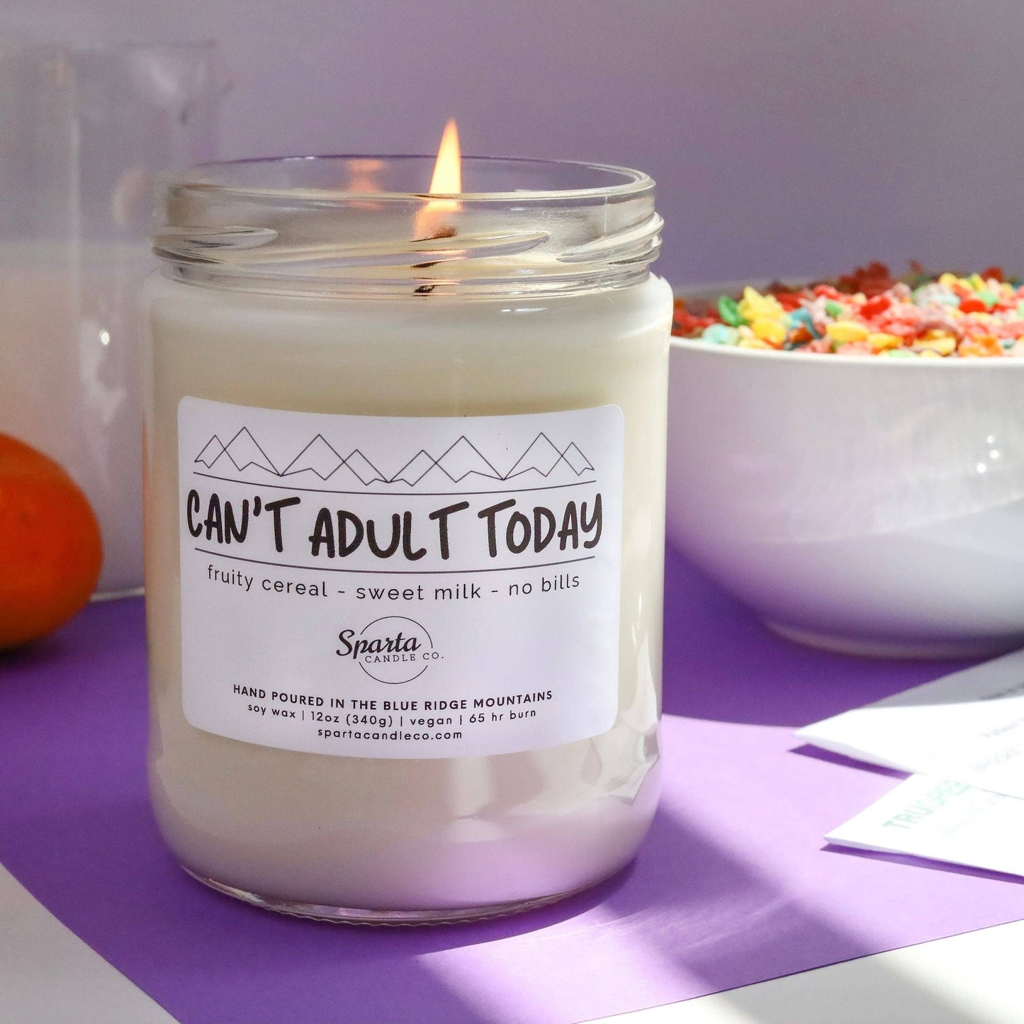 CAN'T ADULT TODAY Candle