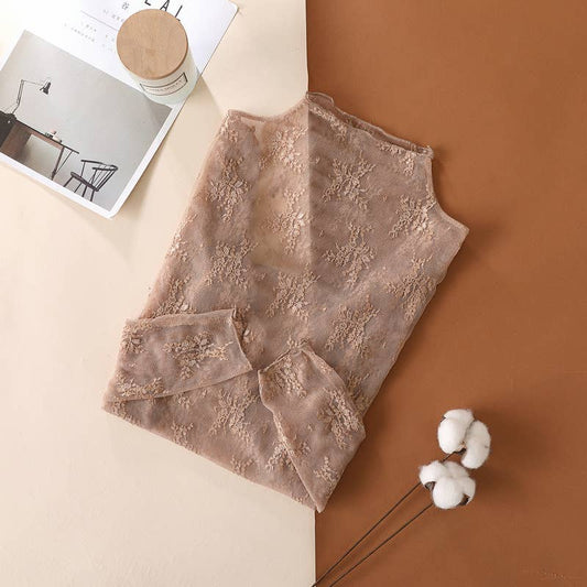 Floral Lace Sheer Top