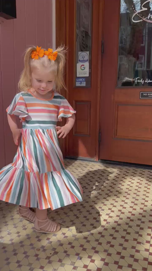 Boho Rainbow Dress