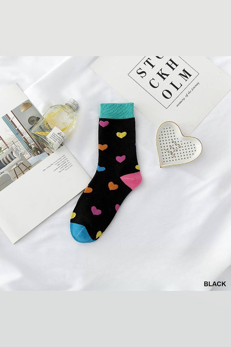 Valentines Heart Socks